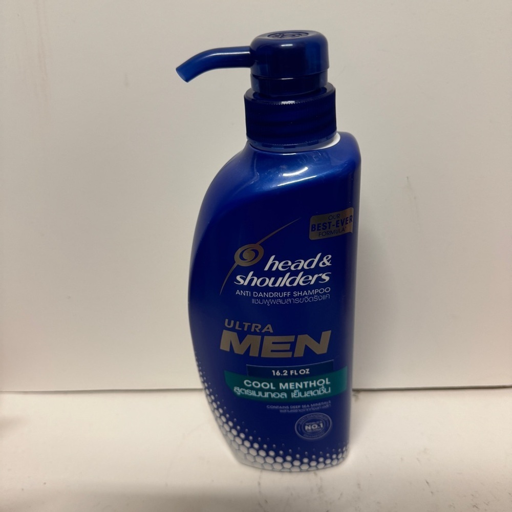 Head & Shoulders Men Anti Dandruff Cool Menthol Shampoo 16.2 OZ